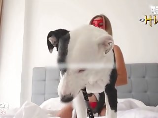Ebony Fucks Dog Porn